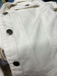 White Denim Jacket