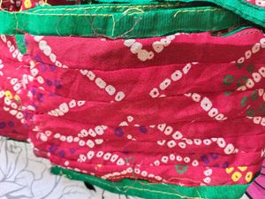 Beautiful Bandhni Lace