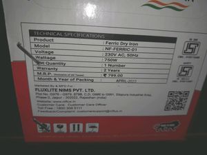 Niflux Feric Dry Iron