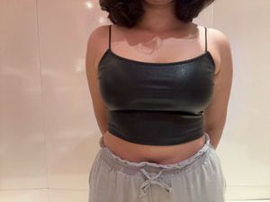 Aeropostale Black Bungee Cami – Never Worn