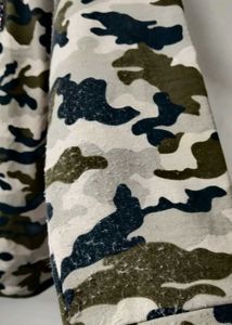 AN ARMY PRINT SWEATSHIRT BY DEAL JEANS
