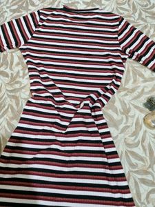 Striped Midi Dress