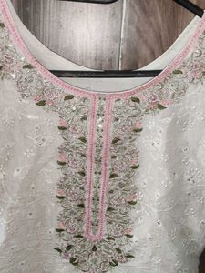 Elegant White Kurta
