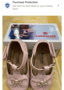 Combo of 3  baby girls footwear