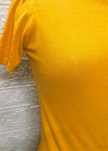Yellow 💛 Bodycon Tshirt Dress