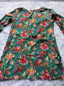 Floral Print Long Sleeve Blouse