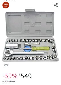 Aiwa Tools Box 40 Pcs