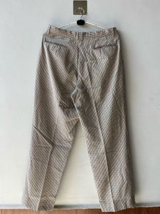 Korean Checked Beige Pants