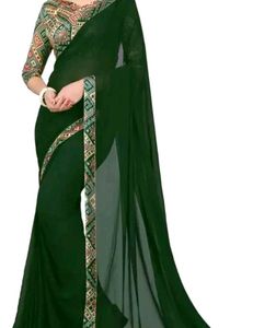 Green Saree