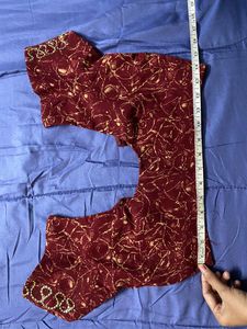 Beautiful Maroon Color Saree