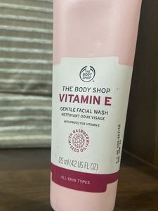 Face Wash - Vitamin E - The Body Shop - 100% Vegan
