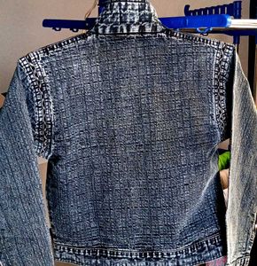 Women Washed Denim Jacket
