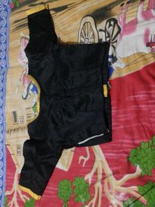 Beautiful Black And Golden Blouse