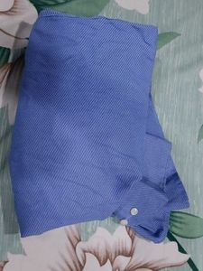 Blue Patterned Shirt