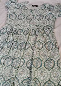 A Blue Frock Top