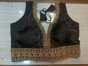 Black Organza Blouse