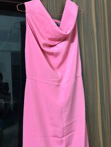 Coquette Cowl Neck Dress