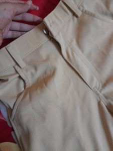 Beige Cargo Trousers