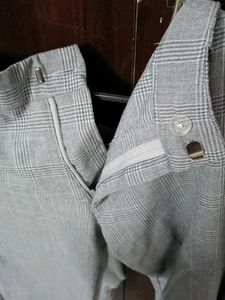 Gray Formal Pants