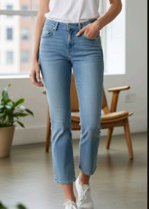Light Wash Denim Jeans