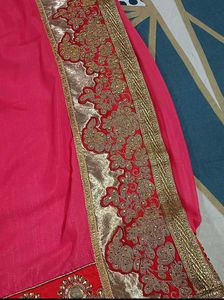 Premium Quality Heavy Saree With Blouse 🥰