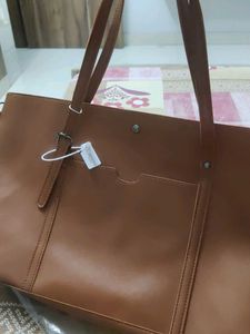 Savana Tan Tote Bag