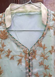 Elegant Embroidered Suit Set