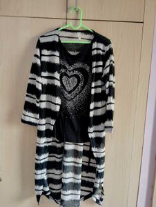 Striped Cardigan & Top COMBO ❤️❤️