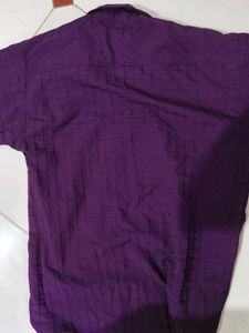Choice Cotton Purple Shirt