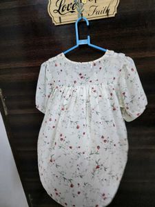 Floral Ruffle Top