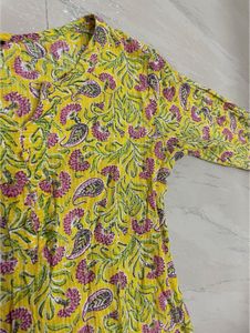 Short Yellow Kurta