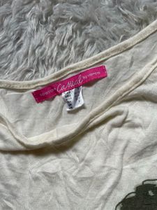 Y2K Floral Print Top