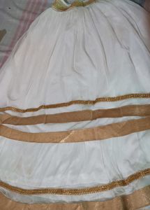 Elegant Gold Embroidered Lehenga