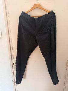 Elegant Black cotton ethnic pants