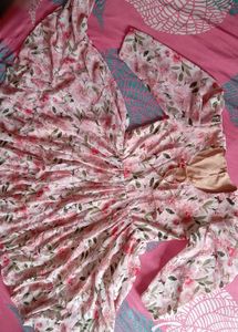 Floral Print Tiered Maxi Dress
