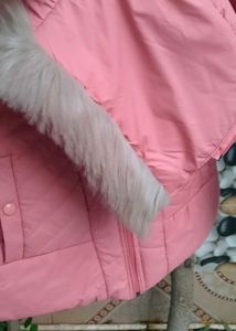 Pink Puffer Jacket