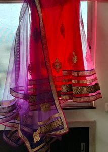 Net Lehenga Choli