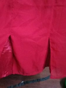 Front Slit Aline Georgette Kurta