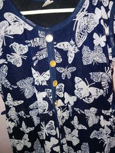 Butterfly Print Dress