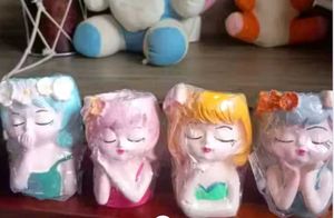 Cute Girl Planters pot ❣️❣️😍😍