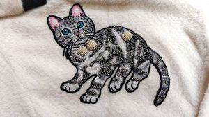 Cute Cat Print Sweater