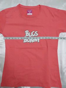 Brand New Unisex Peach Baggy Funky Tshirt 👕