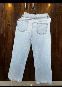 Light Wash Wide Leg Jeans