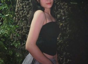 Black Ruched Top