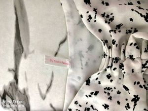 Black &amp; White Floral Print Top