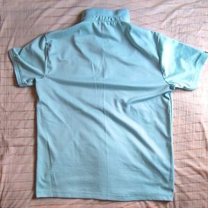Men&#39;s Aqua Polo Shirt