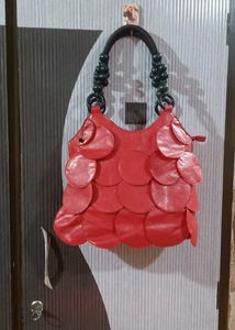 Red Statement Handbag