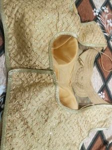 Elegant Golden Blouse