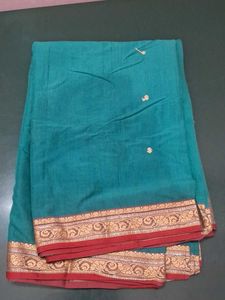 Pure Cotton Butta Saree without Blouse