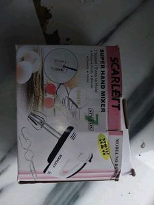 New Scarleet Hand Blender